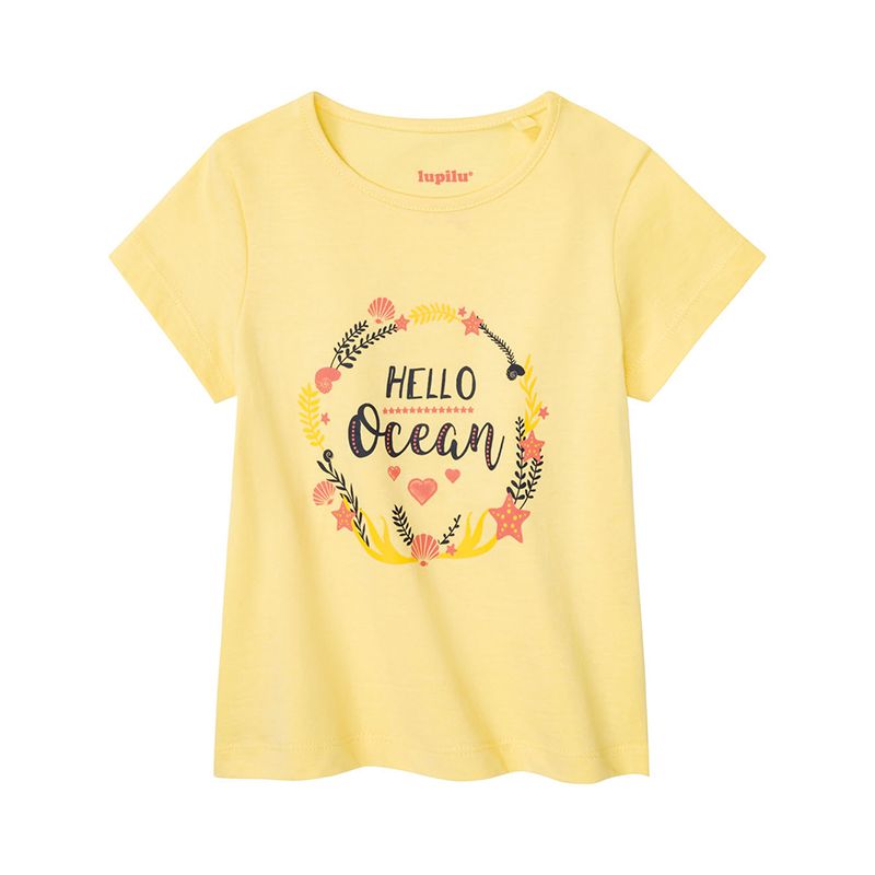 تی شرت آستین کوتاه دخترانه لوپیلو مدل LOVE SEA مجموعه 3 عددی -  - 5