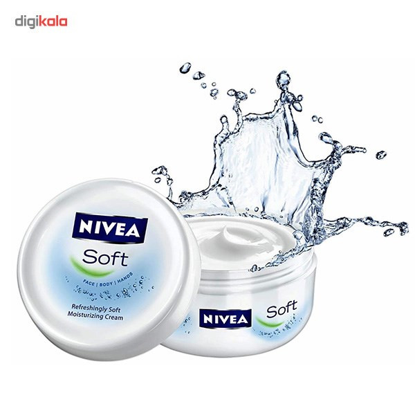 کرم نرم کننده و مرطوب کننده نیوآ مدل Soft حجم 200 میلی لیتر بسته 2 عددی کرم نرم کننده و مرطوب کننده نیوآ مدل Soft حجم 200 میلی لیتر بسته 2 عددی