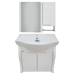 ست کابینت و روشویی فوکا مدل A118 بهمراه آینه و باکس