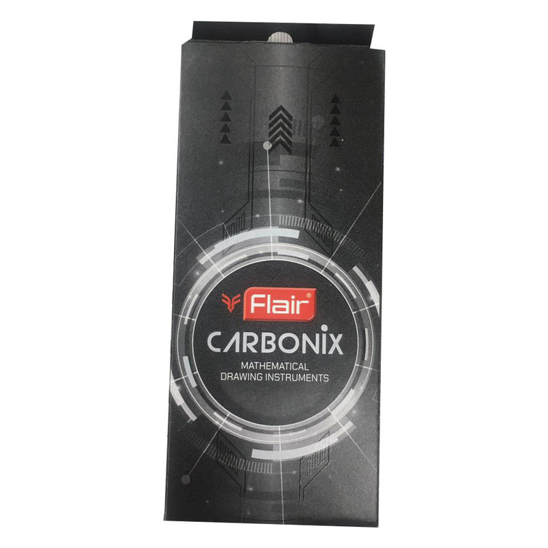 ست پرگار فلایر مدل Flair CarBoNix مجموعه 9 عددی