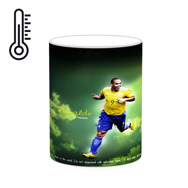 ماگ حرارتی کاکتی طرح Ronaldo رونالدو مدل mgh43102