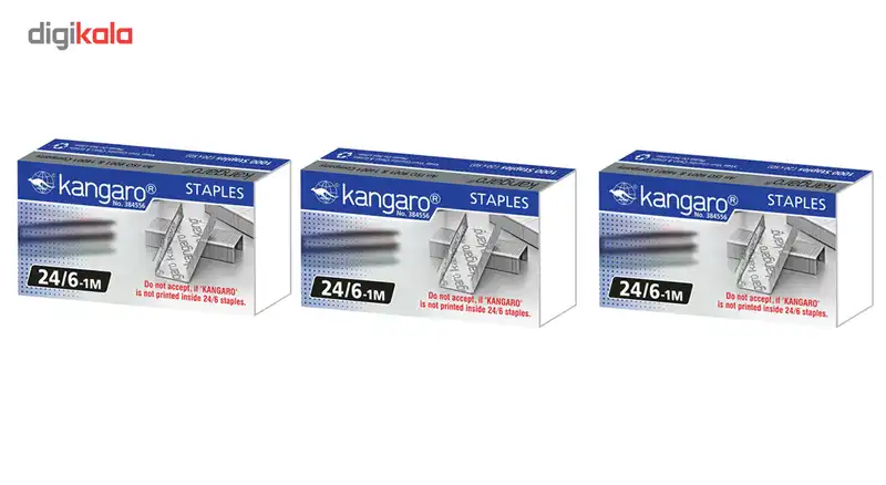 سوزن منگنه کانگرو سایز 24/6 بسته 3000 عددی