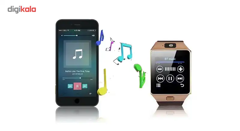 ساعت هوشمند مدل DZ09 همراه باتری اضافه هدیه