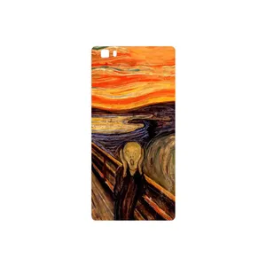 MAHOOT The Scream of Munch Cover Sticker for Huawei P8 Lite