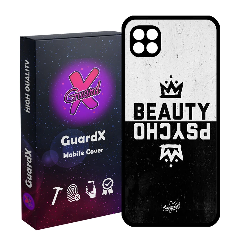 کاور گارد ایکس طرح Beauty Psycho مدل Glass10094 مناسب برای گوشی موبایل سامسونگ Galaxy A22 5G