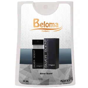 عطر جیبی مردانه بلوما مدل سیلور سنت بوگارت حجم 20 میلی لیتر