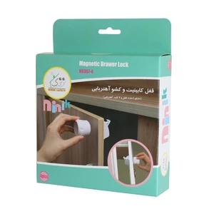 قفل کشو و کابینت آهنربایی نی نی ک مدل n9357-4 بسته 4 عددی