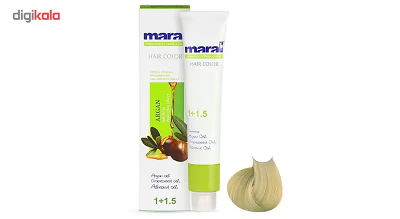 رنگ مو مارال سری زیتونی مدل بلوند زیتونی خیلی روشن شماره 9.3