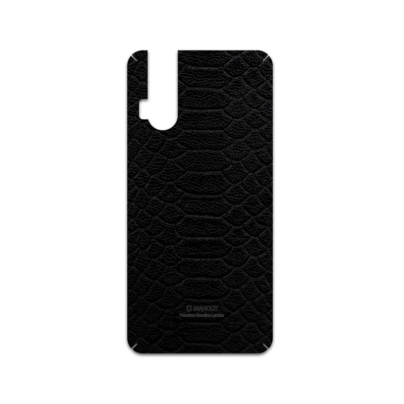 برچسب پوششی ماهوت مدل Black-Snake-Leather مناسب برای گوشی موبایل موتورولا One Hyper
