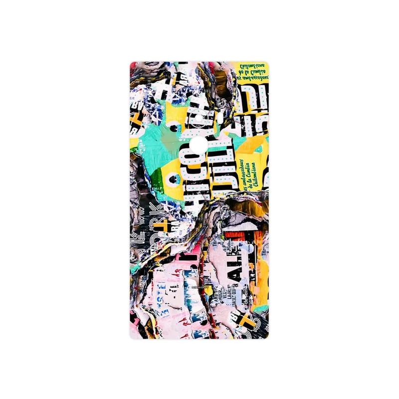 برچسب پوششی ماهوت مدل Collage of Teared Paper مناسب برای گوشی موبایل شیائومی Mi Mix