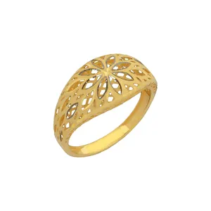 انگشتر طلا 18 عیار زنانه طلای مستجابی مدل آوا کد 67033