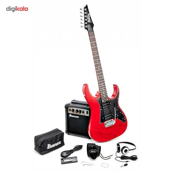 پکیج گیتار الکتریک آیبانز مدل IJRG200U RD