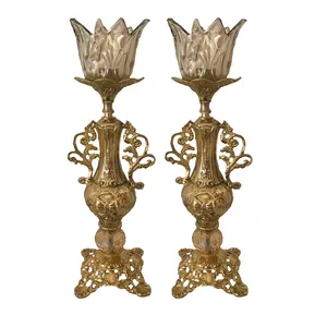 شمعدان پاتریس کلاسیک کد pat-110 بسته 2 عددی