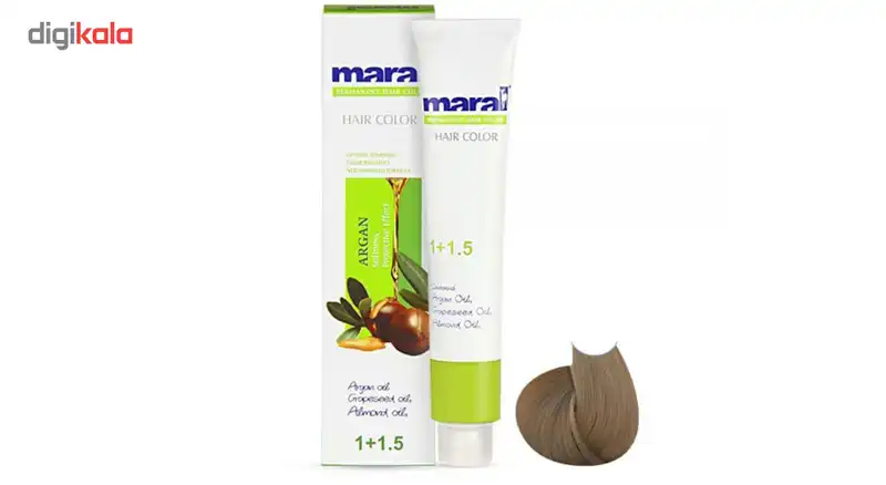 رنگ مو مارال سری بژ مدل بلوند بژ متوسط شماره 7.51