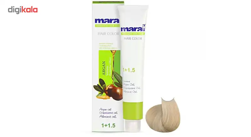 رنگ مو مارال سری بژ مدل بلوند بژ خیلی روشن شماره 9.51