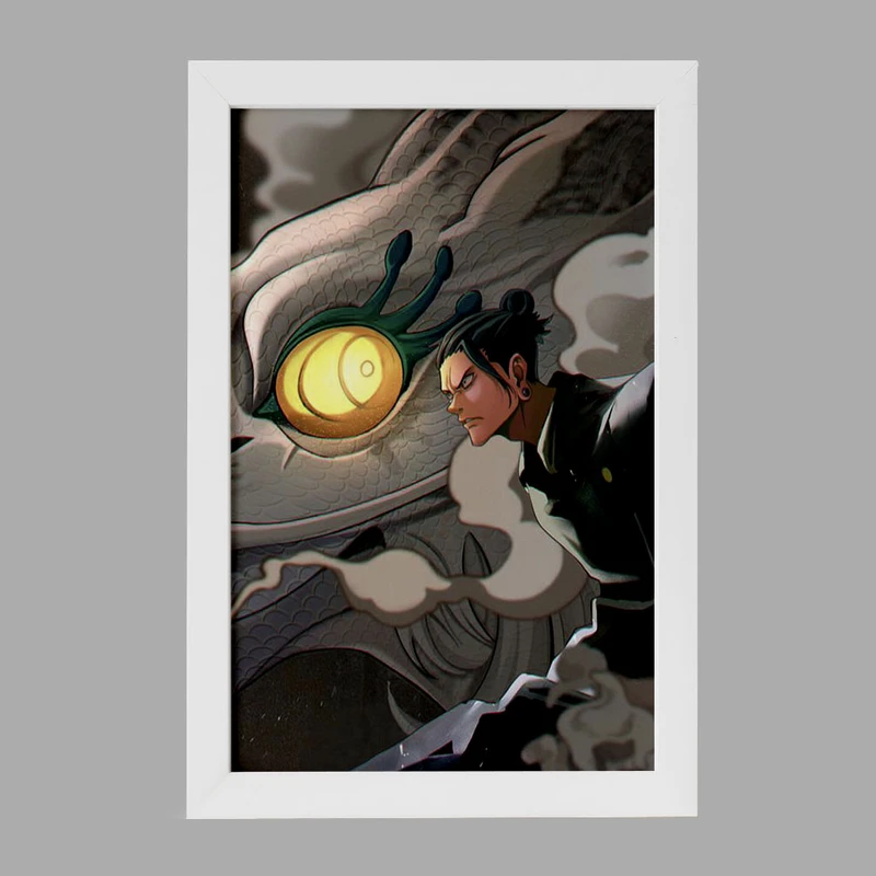 تابلو خندالو مدل گتو انیمه جوجوتسو کایزن Jujutsu Kaisen کد 30173