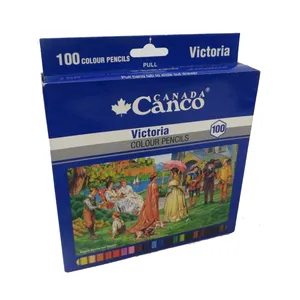 مداد رنگی 100 رنگ کنکو مدل Victoria