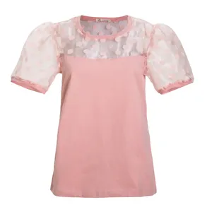 بلوز آستین کوتاه زنانه مدل MDJ-AQ2559