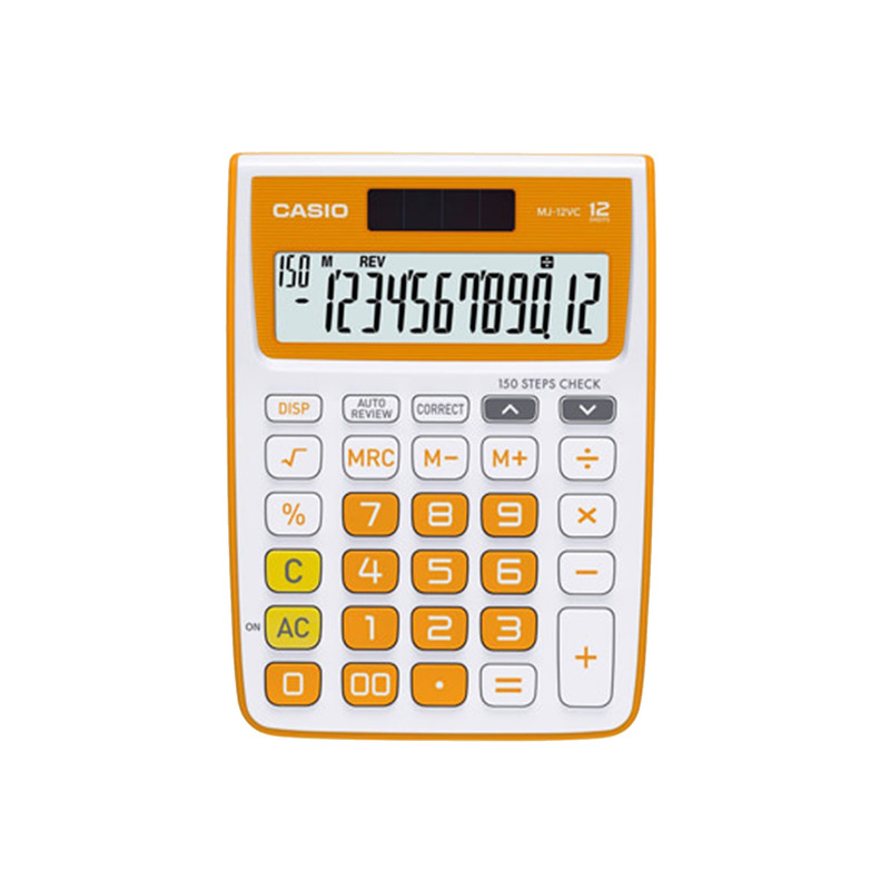 ماشین حساب کاسیو مدل MJ-12VC طرح2