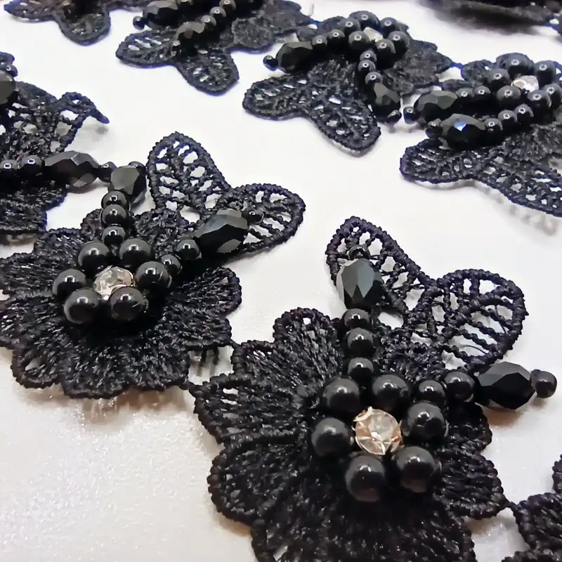 نوار یراق مدل گیپور 132 طول یک متر