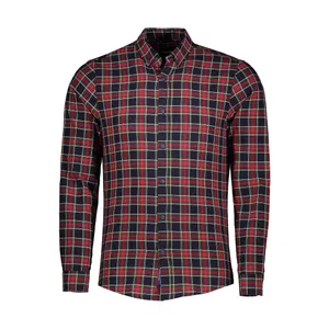 پیراهن آستین بلند مردانه پول اند بیر مدل 947255240102