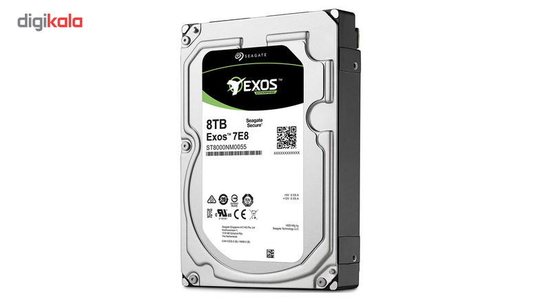 هارددیسک اینترنال سیگیت مدل Exos ST8000NM0055 ظرفیت 8 ترابایت