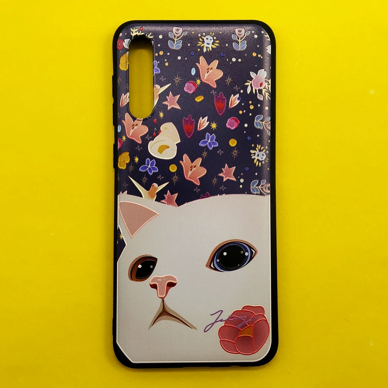 کاور مدل گربه کد 03 مناسب برای گوشی موبایل سامسونگ Galaxy A70/A70S