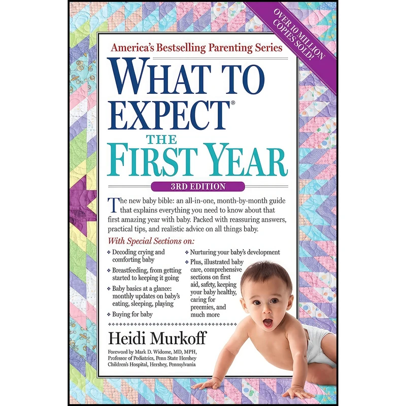 کتاب What to Expect the First Year اثر Heidi Murkoff انتشارات Workman Publishing Company