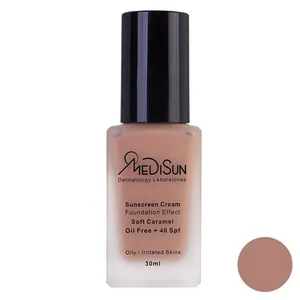 کرم پودر مدیسان مدل Soft Caramel حجم 30 میلی لیتر