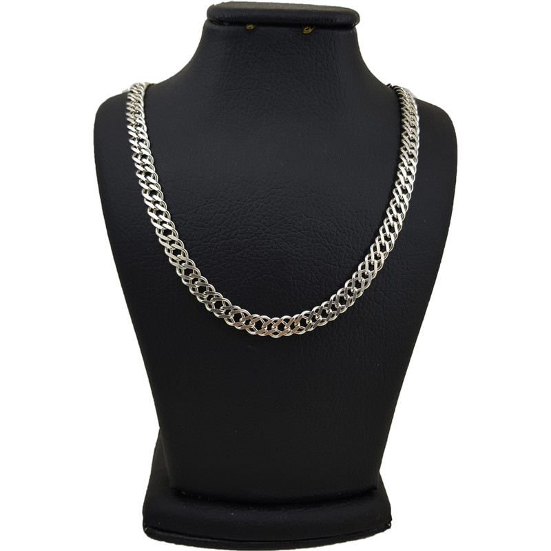 گردنبند نقره ایران شاپ طرح کارتیه