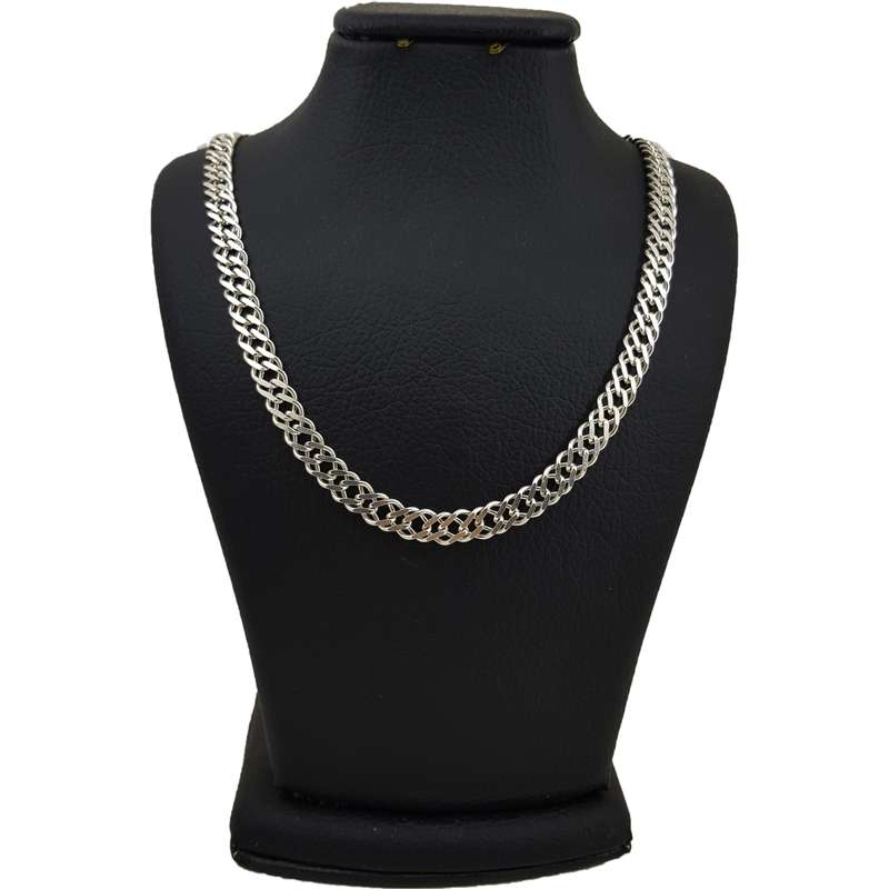 گردنبند نقره ایران شاپ طرح کارتیه