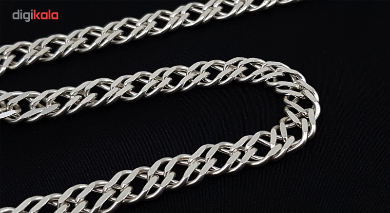 گردنبند نقره ایران شاپ طرح کارتیه