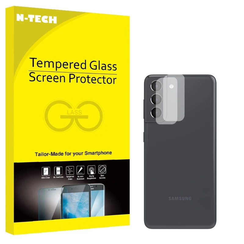  محافظ لنز دوربین انتک مدل LSNK-01 مناسب برای گوشی موبایل سامسونگ Galaxy S21 بسته دو عددی