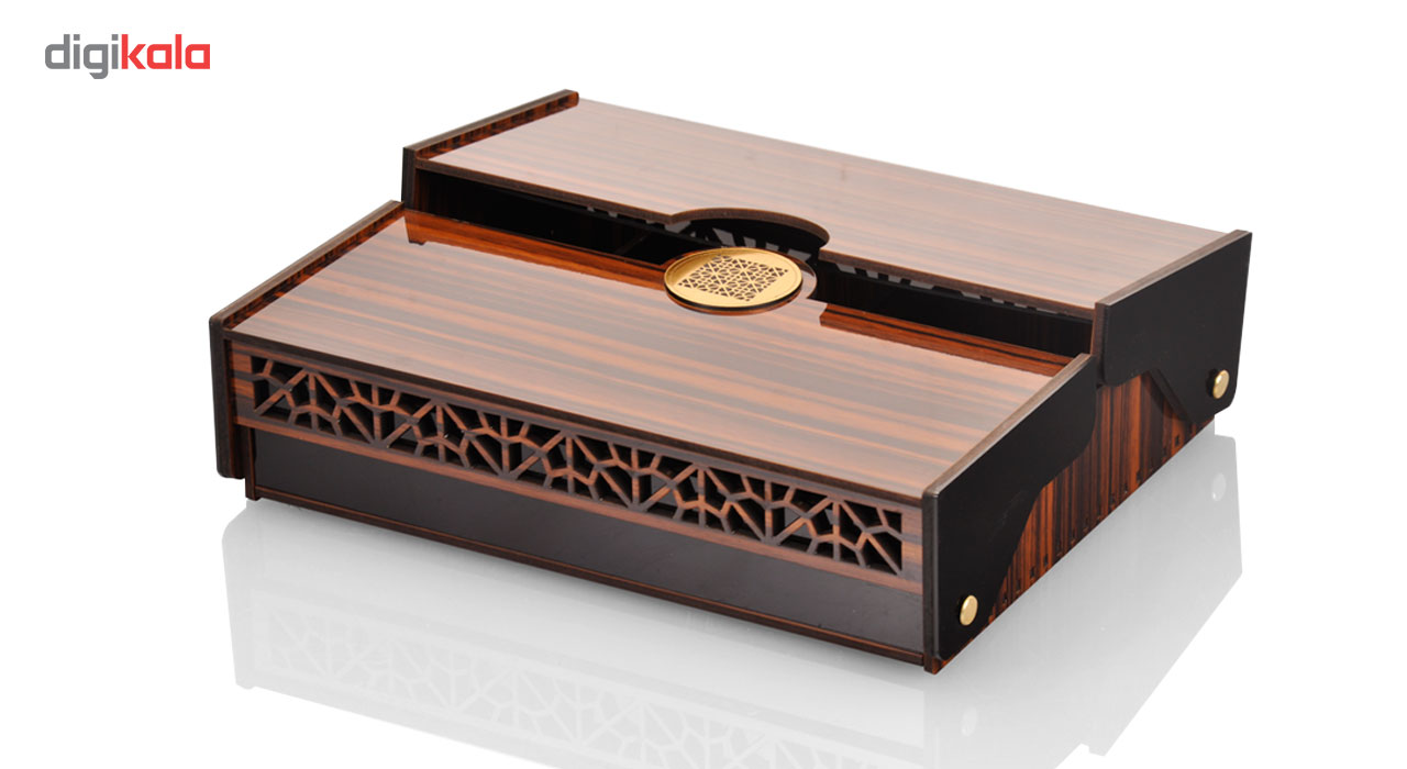جعبه جواهرات استودیو اقطاعی مدل آبنوس