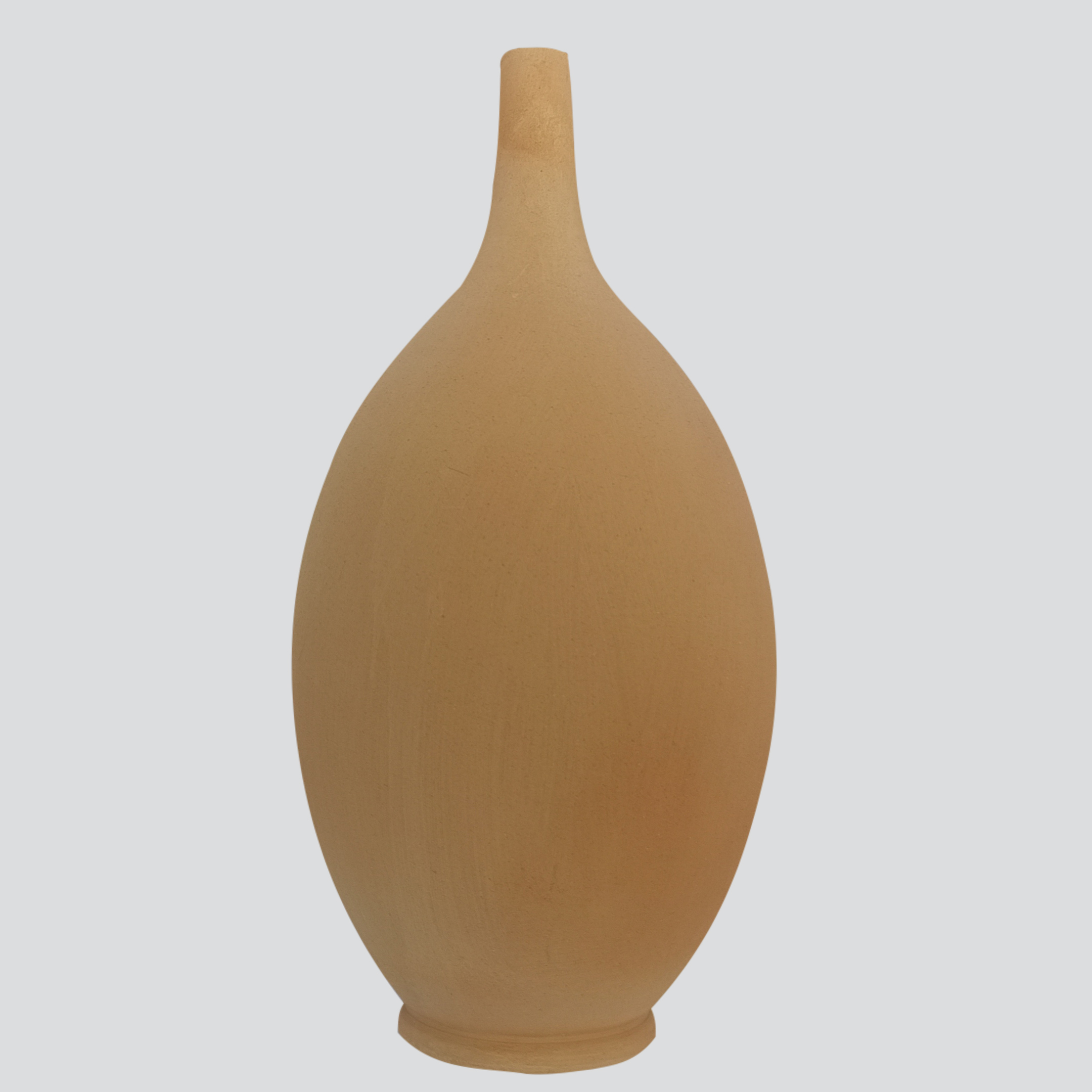 گلدان سفالی مدل بیضی کد VVP-2P2