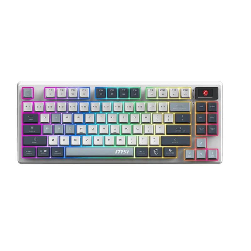 کیبورد مخصوص بازی ام اس آی مدل FORGE GK600 TKL SKY