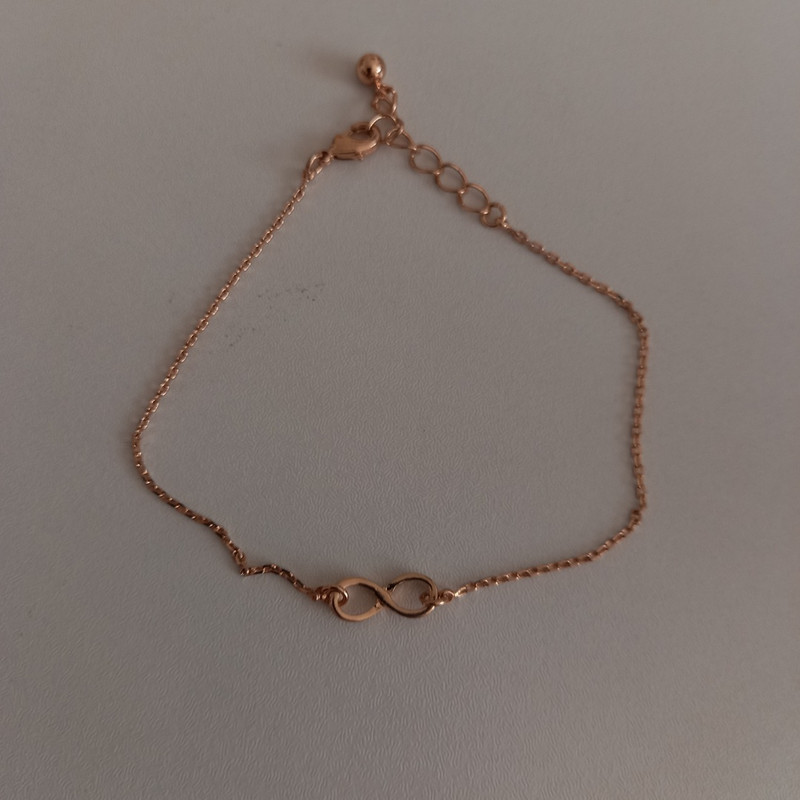 دستبند زنانه مدل بی نهایت 066 دستبند زنانه مدل بی نهایت 066