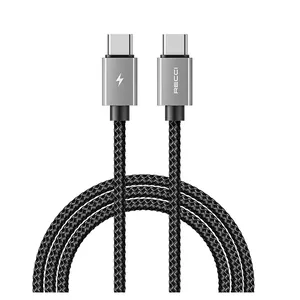 کابل USB-C رسی مدل RTC-P08CC طول 1.5 متر