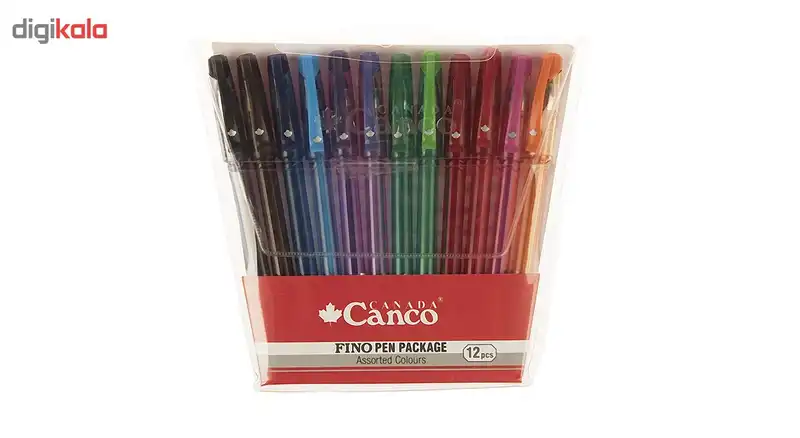 خودکار 12 رنگ کنکو مدل Fino کد 20 سایز 0.8