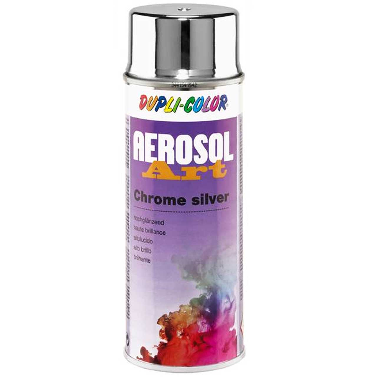 اسپری رنگ هنری کروم دوپلی کالر مدل AEROSOL حجم 400 میلی لیتر
