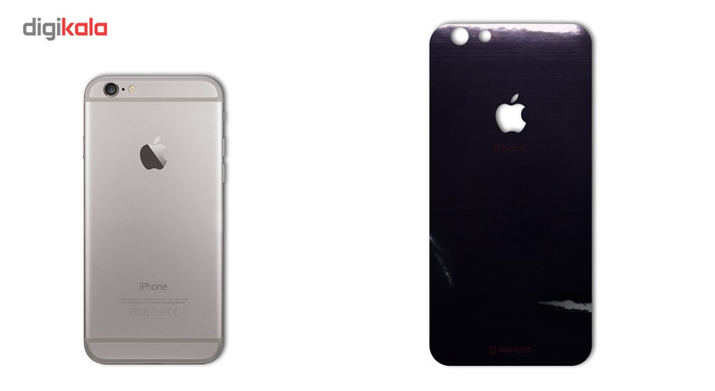 برچسب پوششی ماهوت مدل Black-color-shades Special مناسب برای گوشی آیفون 6/6s