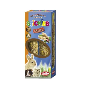 غذای تشویقی جوندگان نوبی مدل Stickies Nuts بسته دو عددی