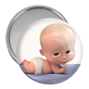 آینه جیبی خندالو مدل انیمیشن بچه رئیس The Boss Baby  کد 1371