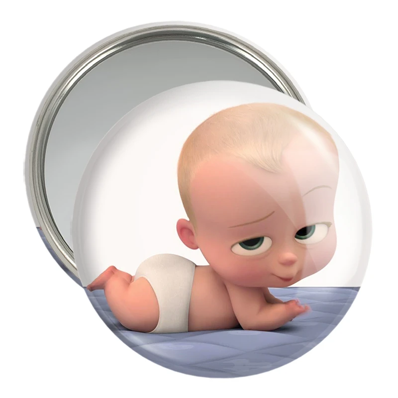 آینه جیبی خندالو مدل انیمیشن بچه رئیس The Boss Baby  کد 1371