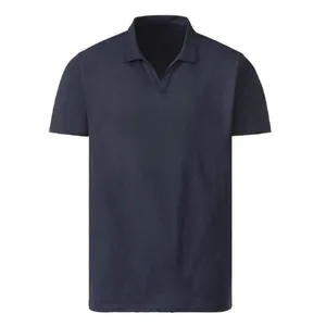 پولوشرت آستین کوتاه مردانه مدل لینن کد 20126902