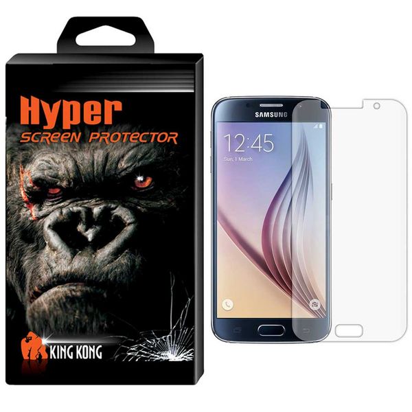 محافظ صفحه نمایش تی پی یو کینگ کونگ مدل Hyper Fullcover مناسب برای گوشی سامسونگ گلکسی S6 محافظ صفحه نمایش تی پی یو کینگ کونگ مدل Hyper Fullcover مناسب برای گوشی سامسونگ گلکسی S6