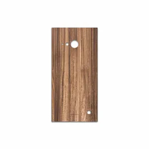 MAHOOT Light Walnut Wood Cover Sticker for Nokia Lumia 730