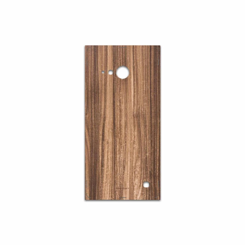 برچسب پوششی ماهوت مدل Light Walnut Wood مناسب برای گوشی موبایل نوکیا Lumia 730