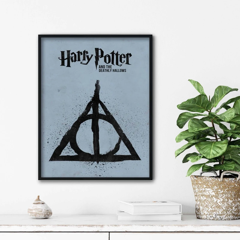 تابلو آتریسا طرح پوستر فیلم harry potter مدل ATm166