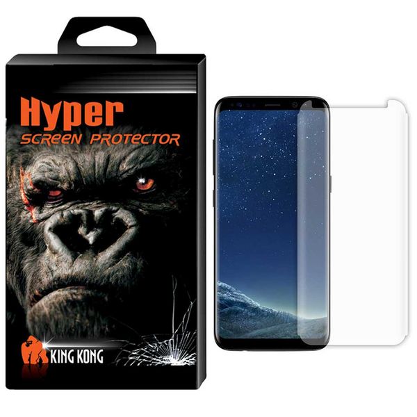 محافظ صفحه نمایش نانو فلکسبل کینگ کونگ مدل Hyper Fullcover مناسب برای گوشی سامسونگ گلکسی S8 محافظ صفحه نمایش نانو فلکسبل کینگ کونگ مدل Hyper Fullcover مناسب برای گوشی سامسونگ گلکسی S8